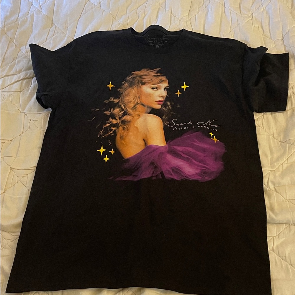 Speak Now (Taylor’s Version) album cover tshirt (official merch)
